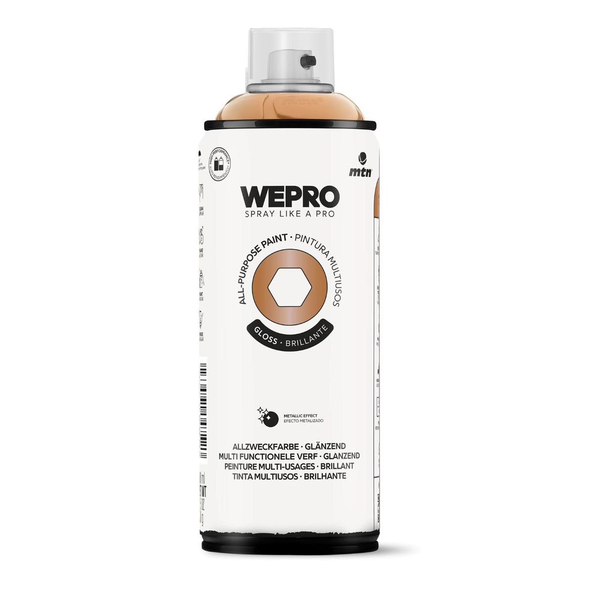 MTN - Pintura en Spray 0.4 l Brillante Cobre