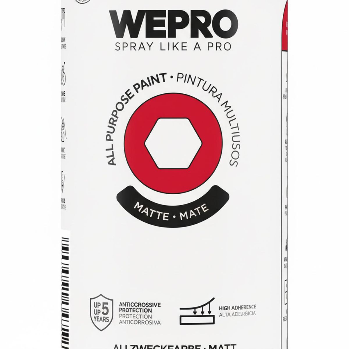 MTN - Pintura en Spray 0.4 l Mate Rojo Tango