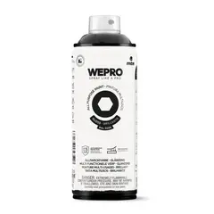 MTN - Pintura en Spray Mate Negro 400 ml