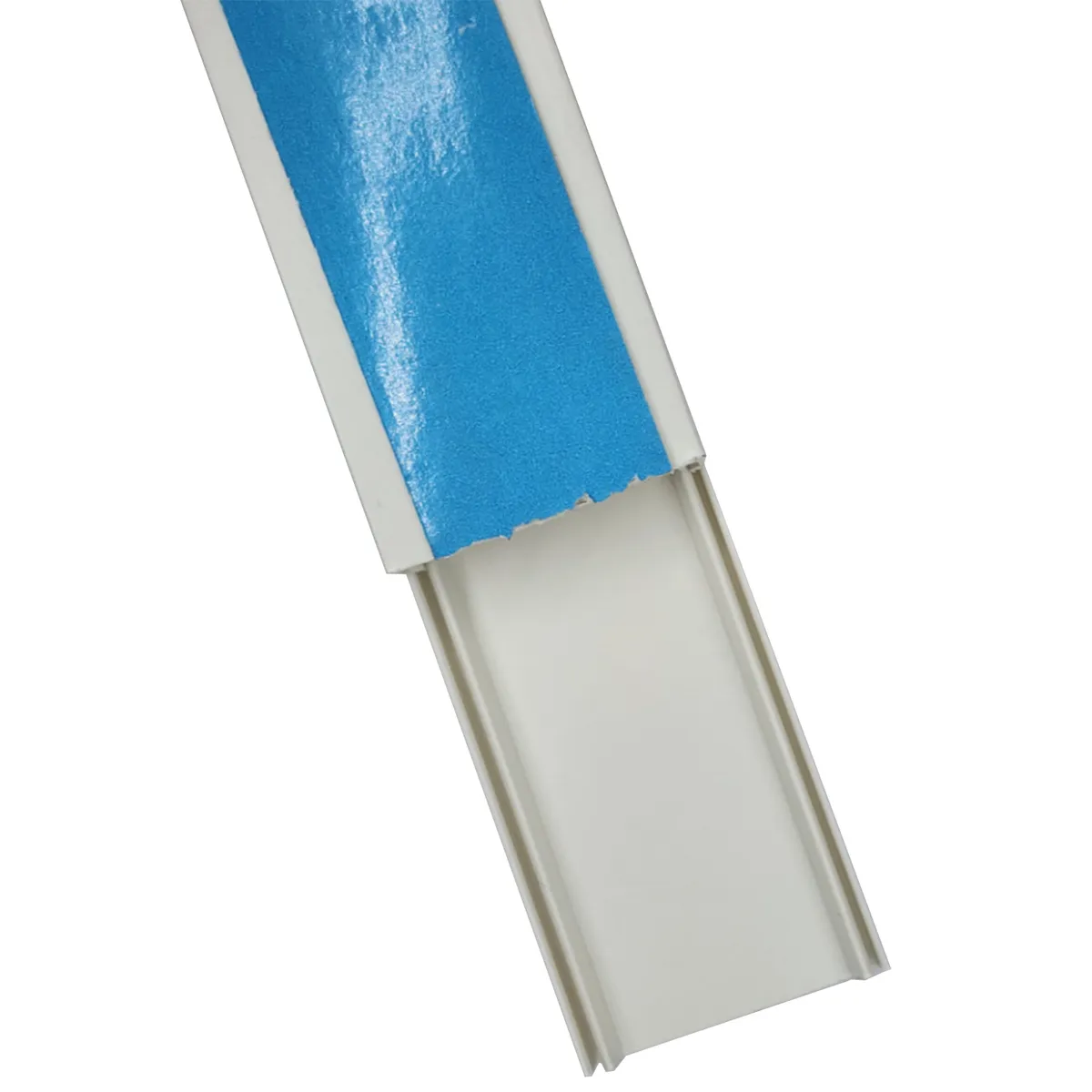 HALUX - Canaleta 40x16 mm 2 metros blanca con adhesivo