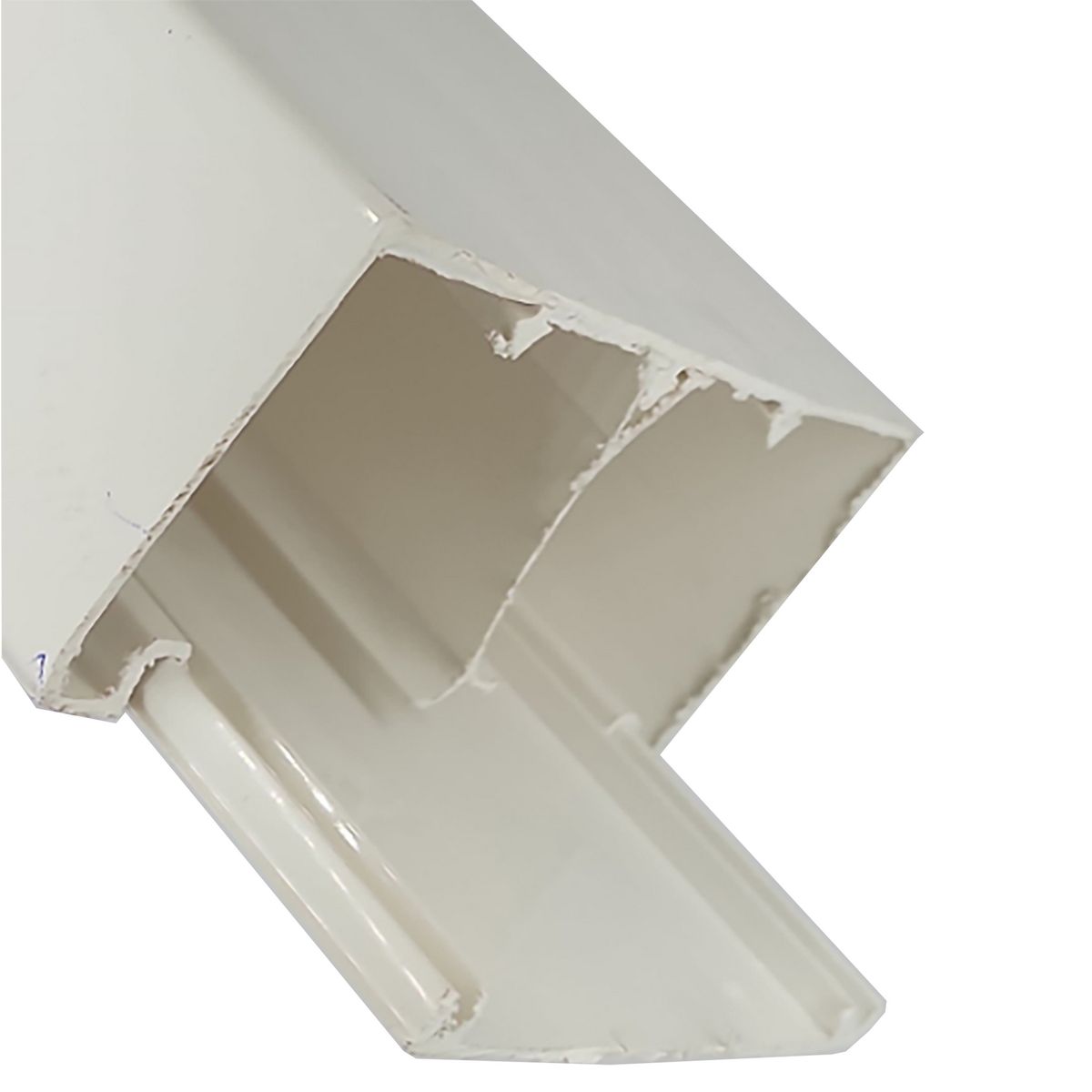 HALUX - Canaleta 100x50 mm 2 metros blanca libre de halogenos