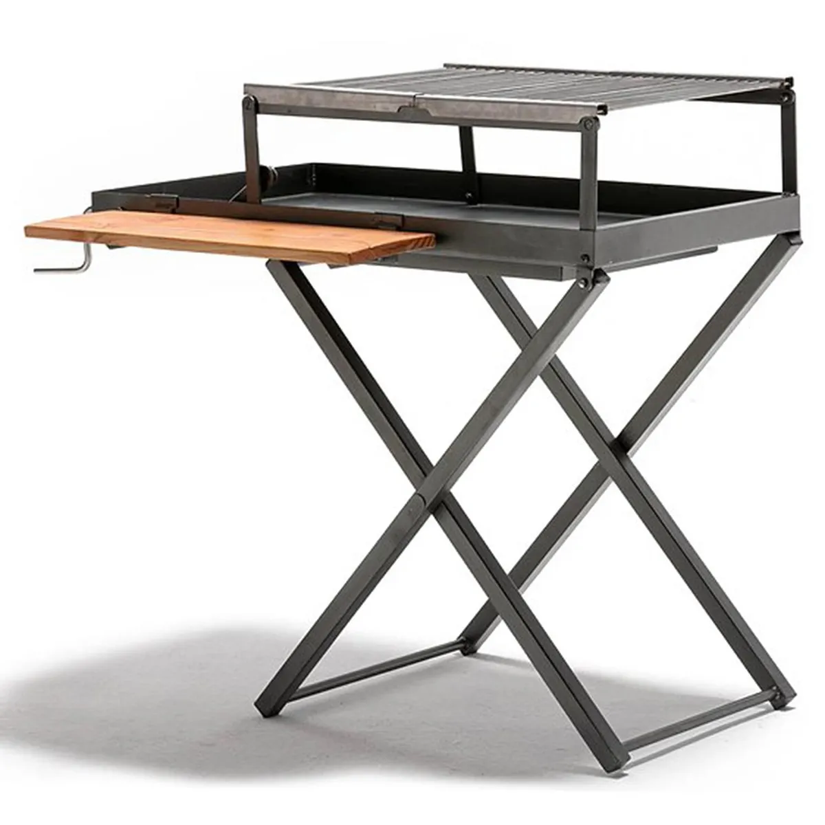 VARVACOA - Parrilla Portátil a Carbón Acero