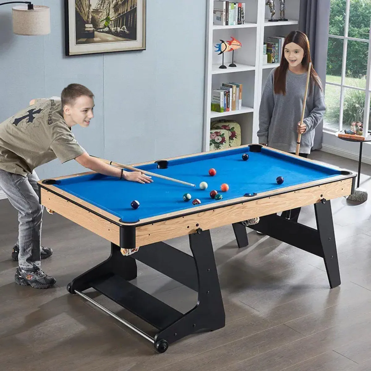 KIDSCOOL - Mesa de Pool Vertical 99x79x183 cm