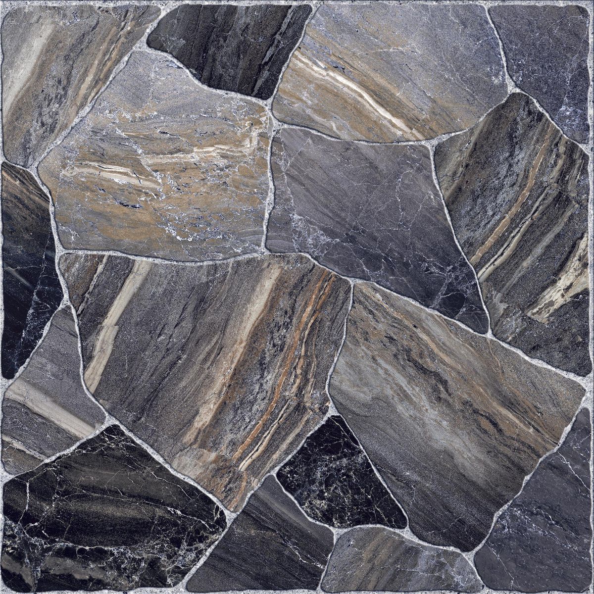 KLIPEN - Cerámica 45x45 cm Laja Salamanca Gris 2.29 m2