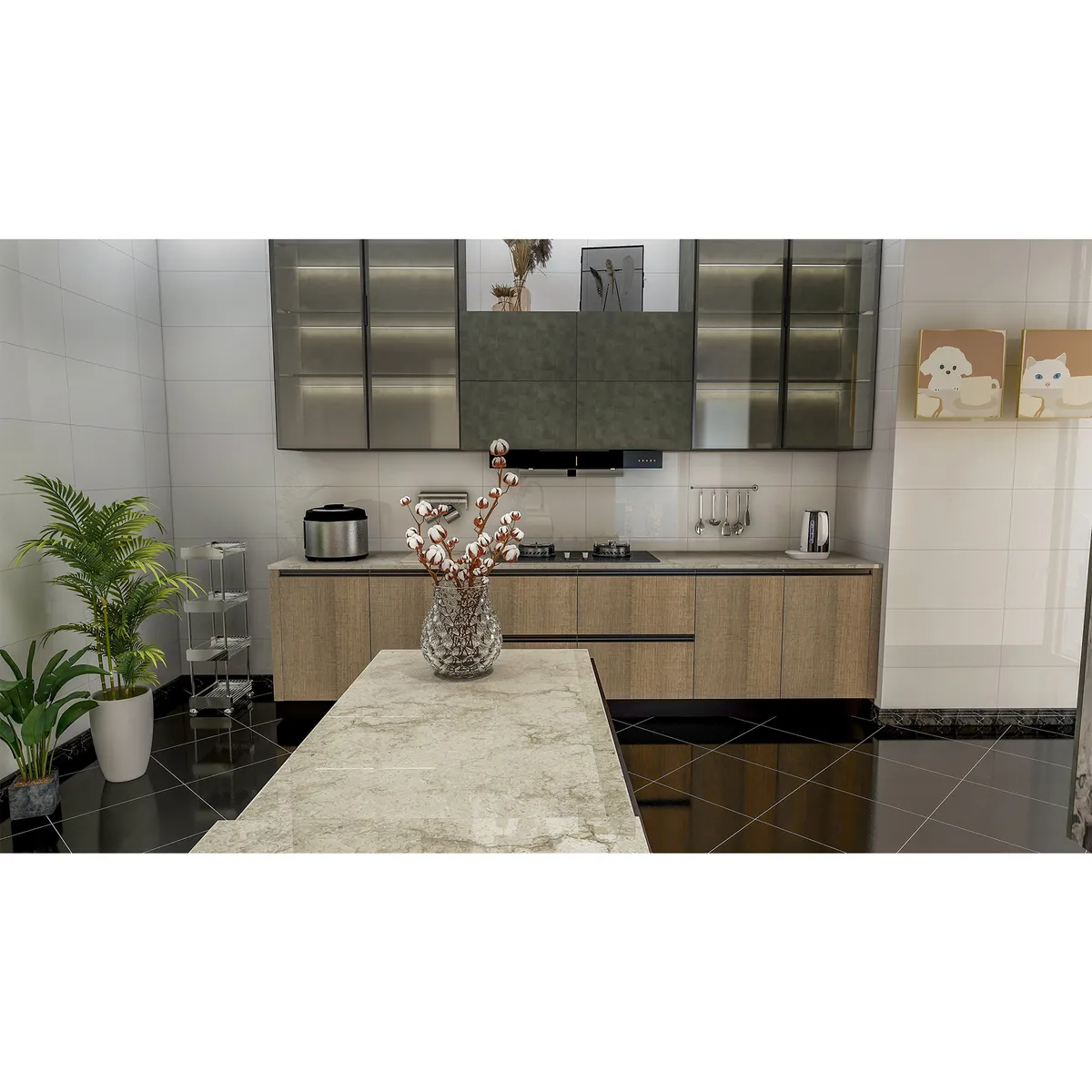 KLIPEN - Cerámica Muro 30X60 Cielo Blanco Brillante 1.62 M2