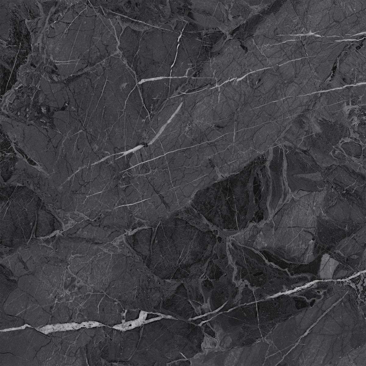 KLIPEN - Gres Porcelánico 60x60 cm Atlantic Dark Pulid Gris 1.44 m2