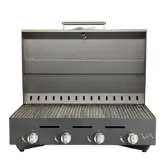 VARVACOA - Parrilla a gas 4 Quemadores