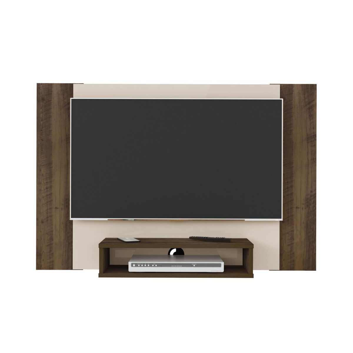EXIT - Panel TV 47 " 100206 Pino/Beige 120x80x23 cm