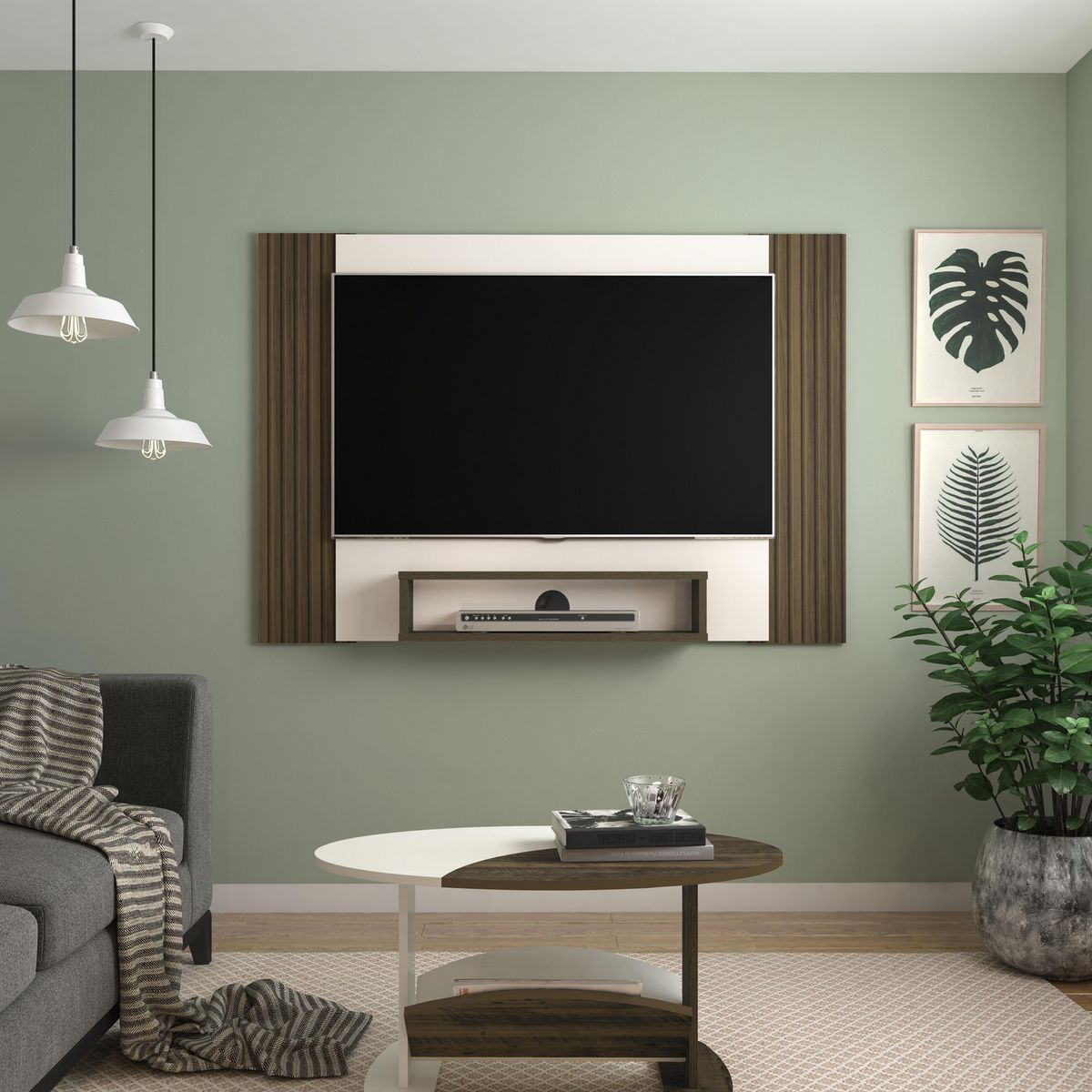 EXIT - Panel TV 47 " 100205 Pino 120x80x23 cm
