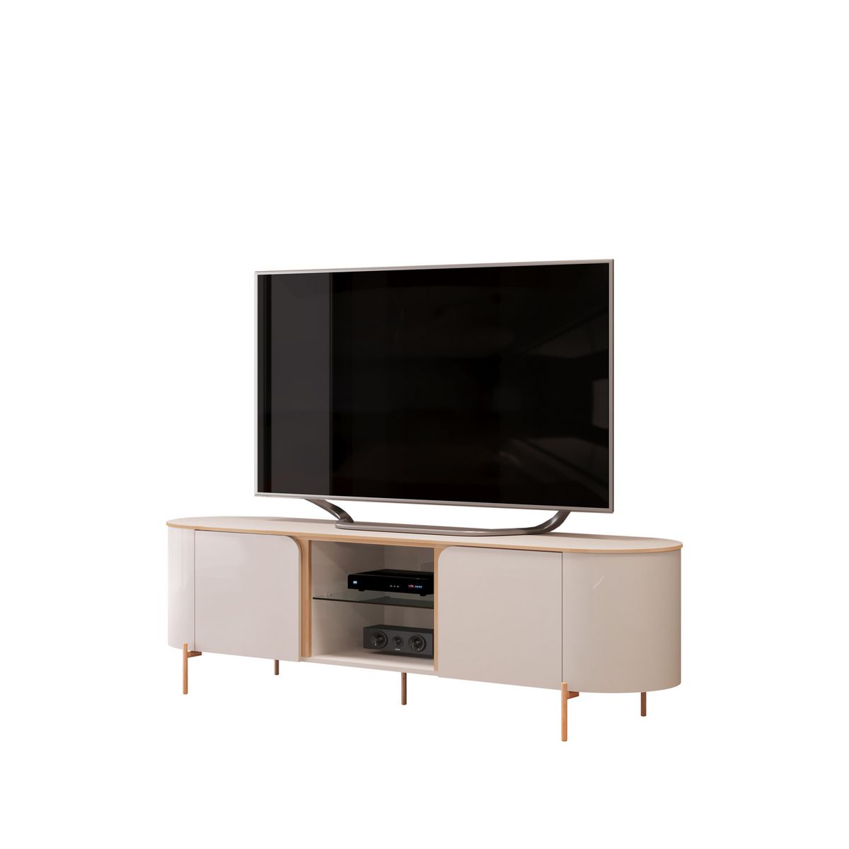 ALTAVISION - Rack TV 65 " Adele OFF white 180x57x45 cm