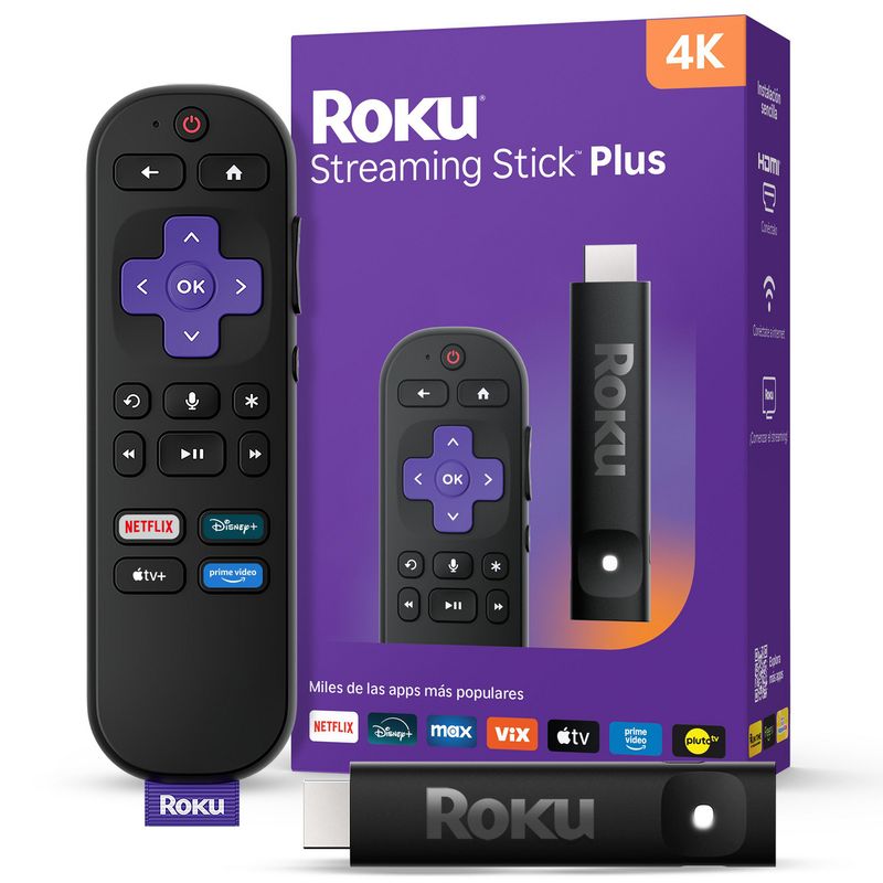 ROKU - Roku streaming stick plus 4K