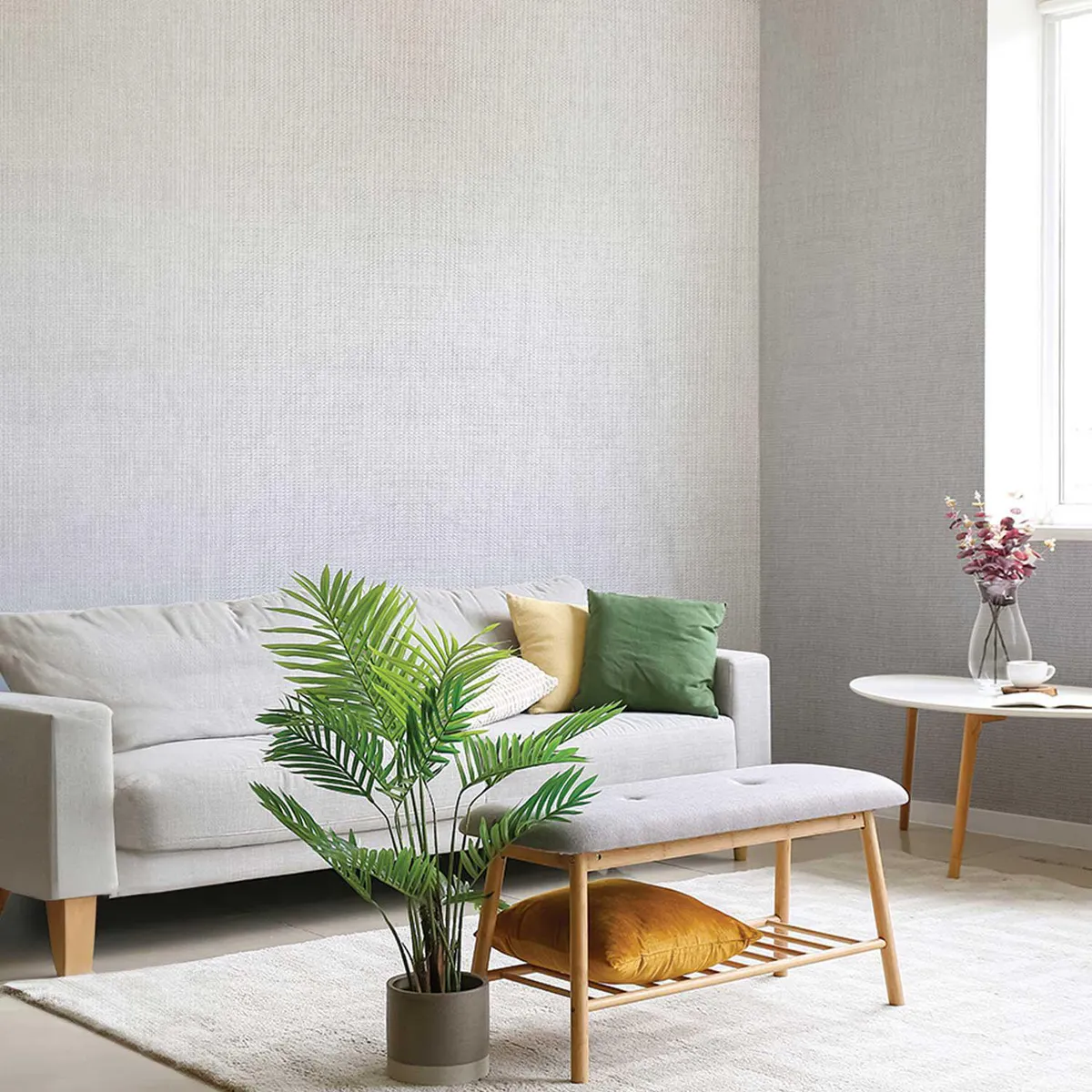 DIB - Papel Mural Silver 2,04 m2