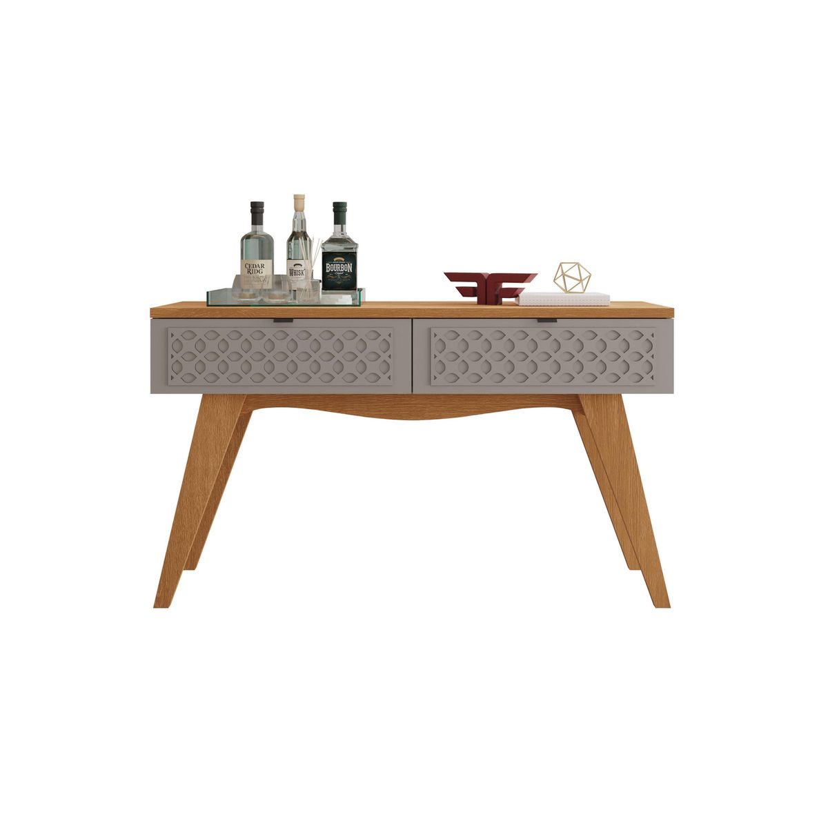 EXIT - Arrimo Isis Gris-canela 38.6x136x79 cm