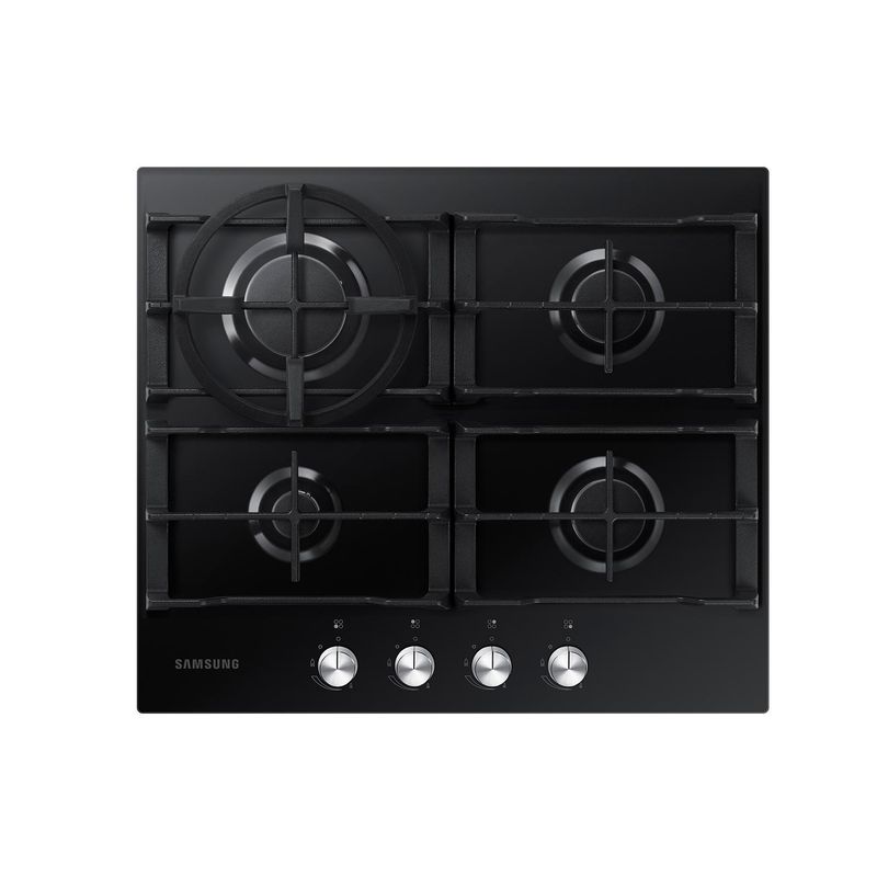 SAMSUNG - Encimera Gas 4 Platos Negra NA64D3010AK/ZS