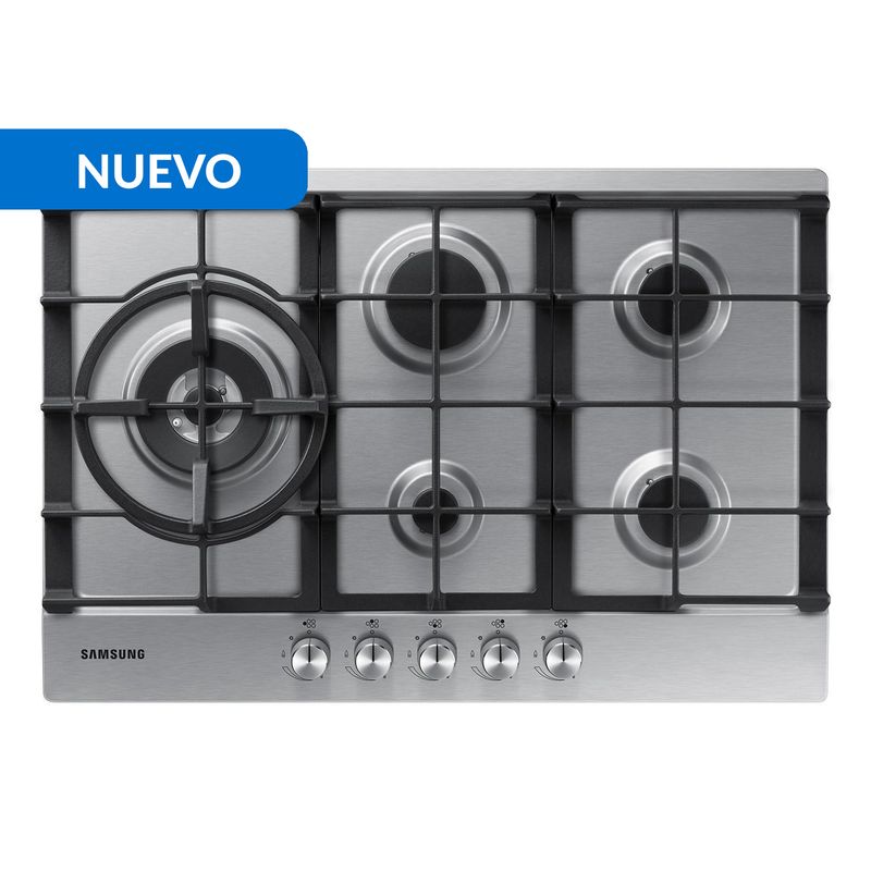 SAMSUNG - Encimera Gas 5 Platos Gris NA75D3030AS/ZS