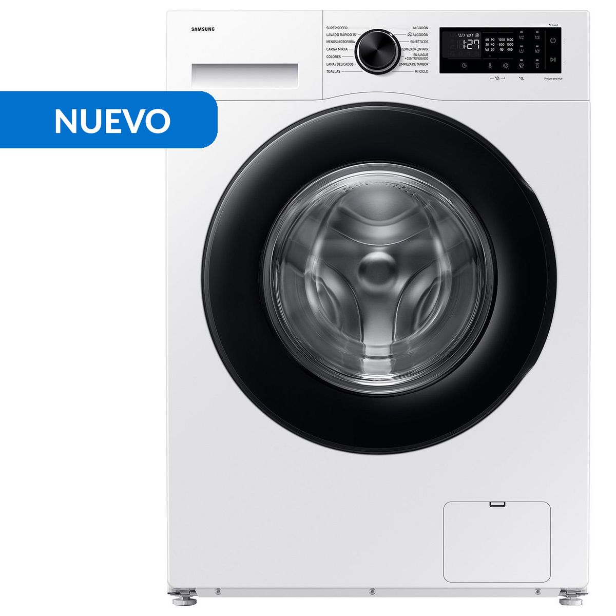 SAMSUNG - Lavadora Carga Frontal 10.5 kg Blanco WW10DG5U34AEZS