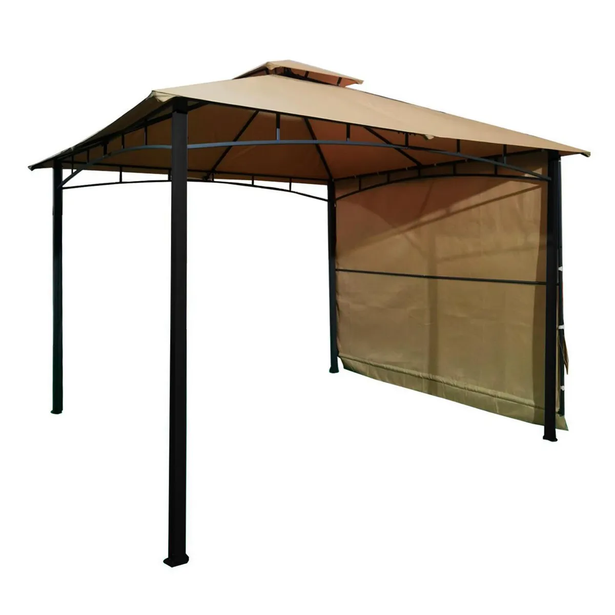 EL BARCO - Pérgola Café Poliéster 300x300x270 cm