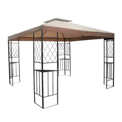 EL BARCO - Pérgola Café Poliéster 300x300x260 cm
