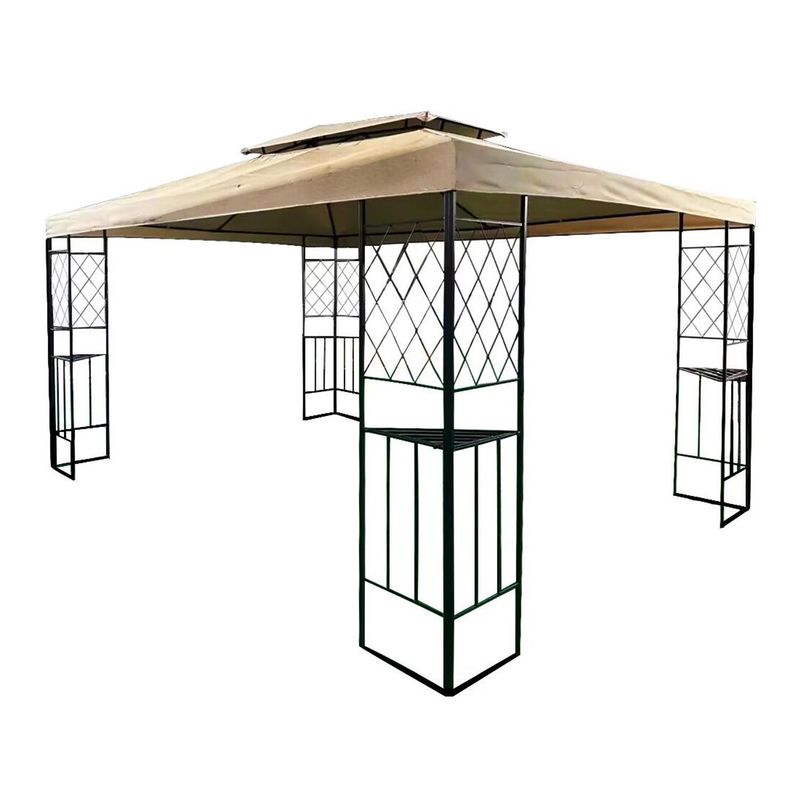 EL BARCO - Pérgola Café Poliéster 300x400x260 cm