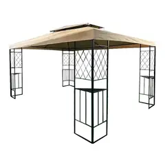 EL BARCO - Pérgola Café Poliéster 300x400x260 cm