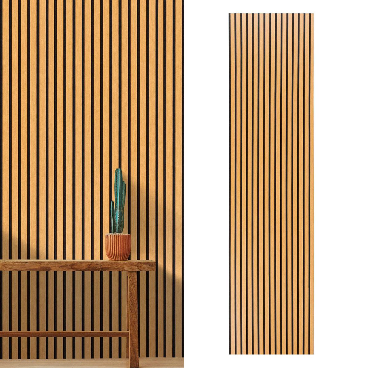 DIB - Panel Acústico H364 60.5x240 cm Café 1.45 m2