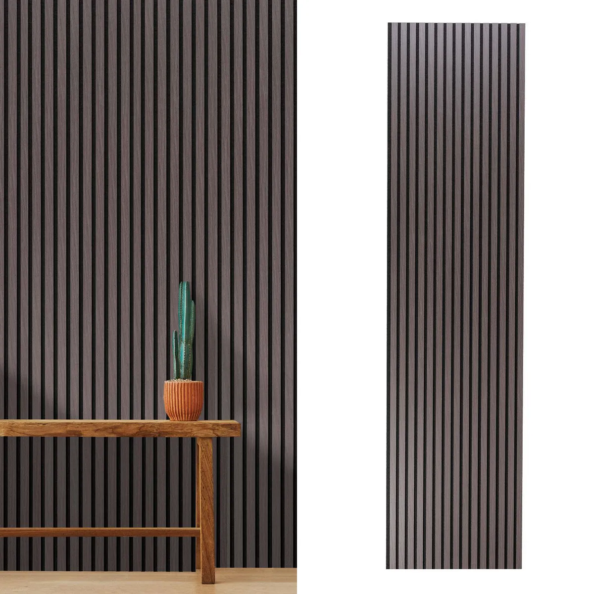 DIB - Panel Acústico H362 60.5x240 cm Gris 1.45 m2