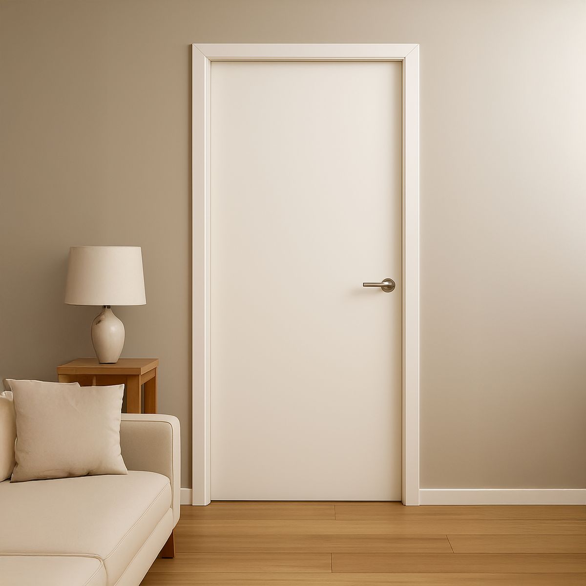 IGAL - Puerta Interior MDF 60x210 cm Baker Blanco