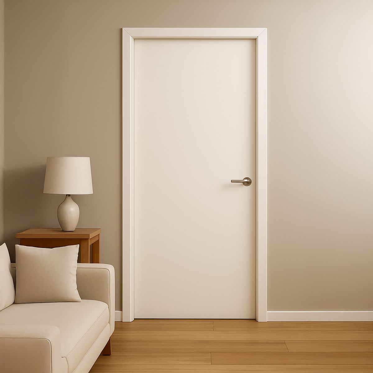 IGAL - Puerta Interior MDF 60x200 cm Baker Blanco