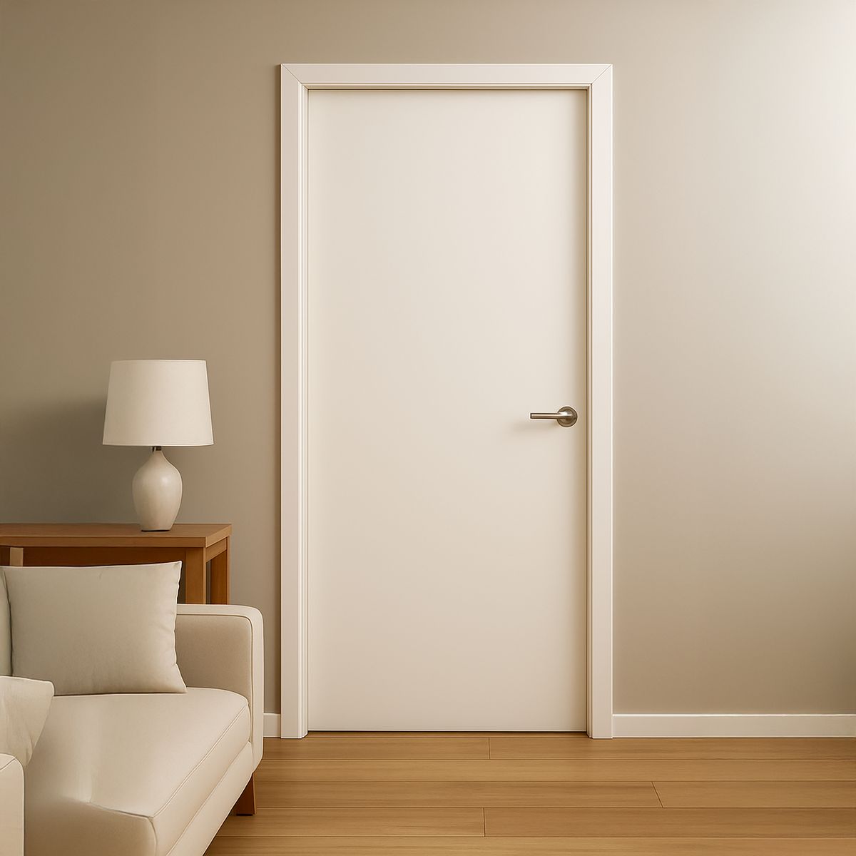 IGAL - Puerta Interior MDF 65x200 cm Baker Blanco