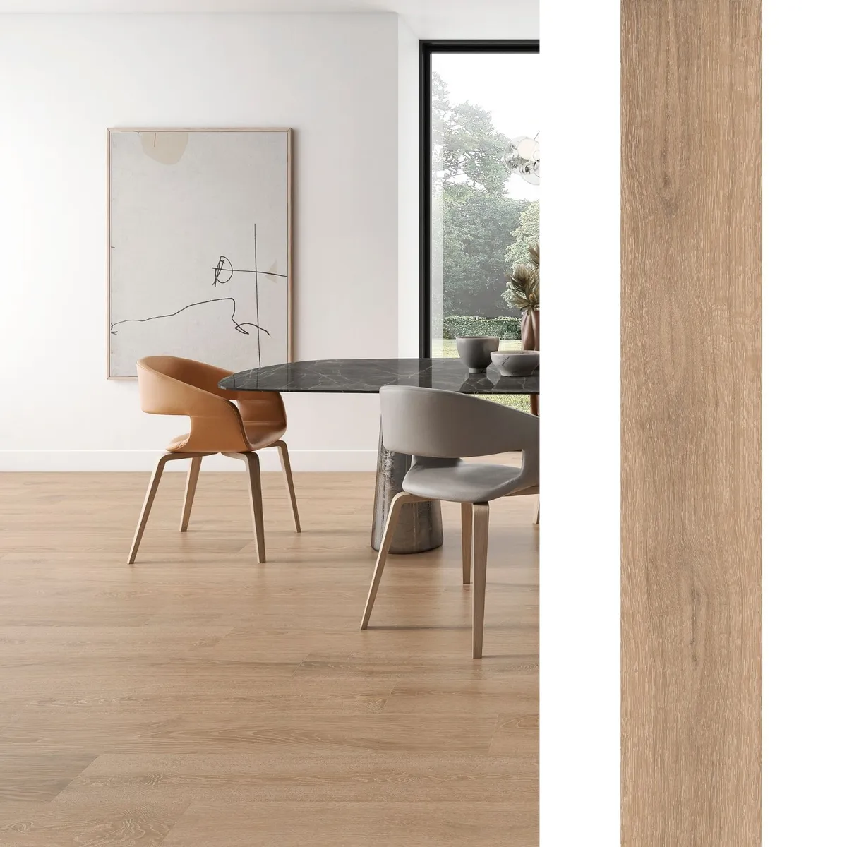 PAMESA - Porcelanato 20x120 cm Peace Café 2.16 m2