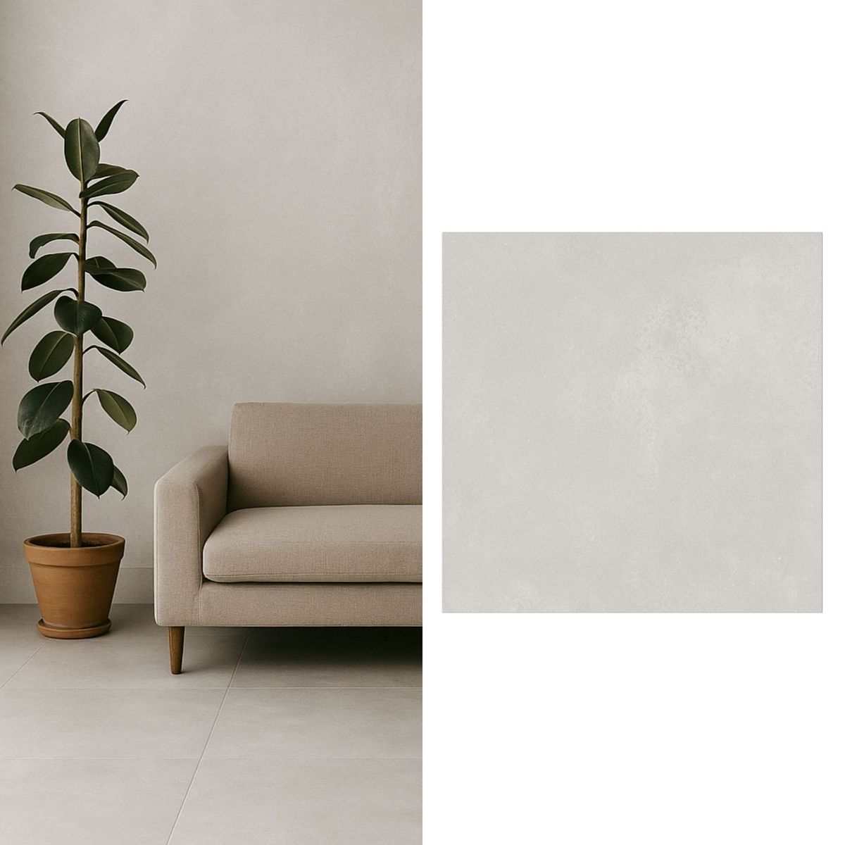 GENERICO - Porcelanato 60x60 cm Flik Gris 1.44 m2