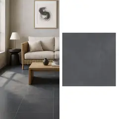 NEOX CERAMICA - Porcelanato 60x60 cm Flik Gris Oscuro 1.44 m2