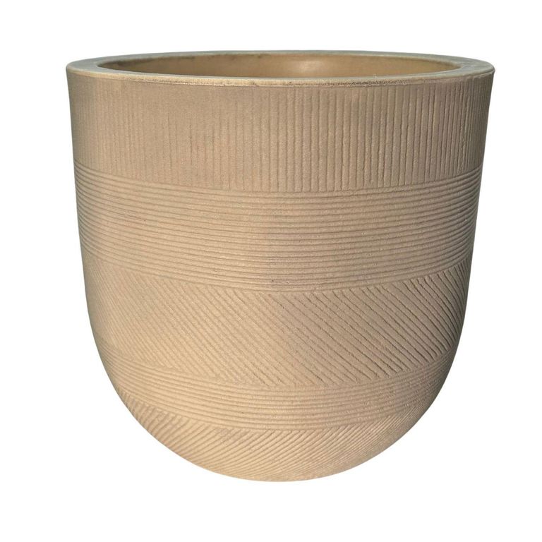 Macetero Grande de Polietileno 40.6x39.4 cm Perla