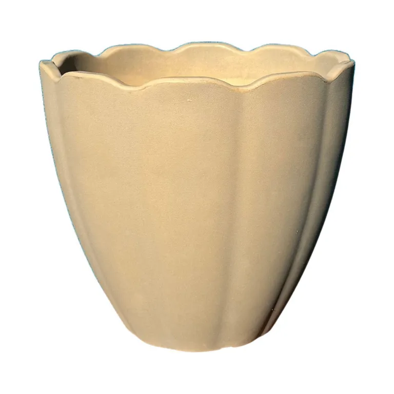 Macetero Grande de Polietileno 40.6x35.6 cm Perla