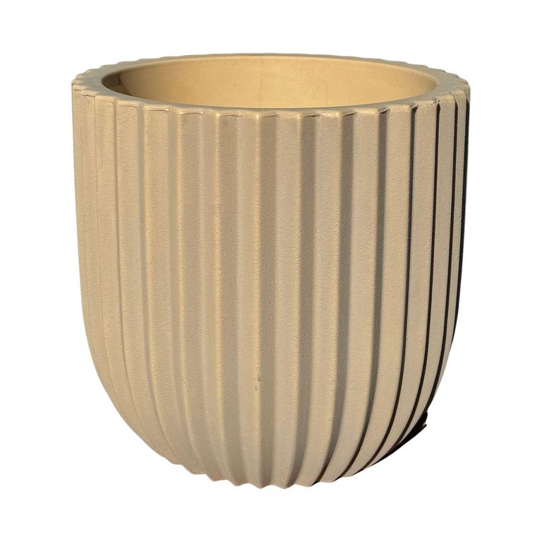 Macetero Grande de Polietileno 35.6x33 cm Perla