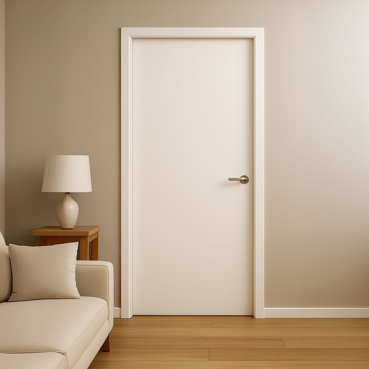 IGAL - Puerta Interior MDF 65x210 cm Baker Blanco