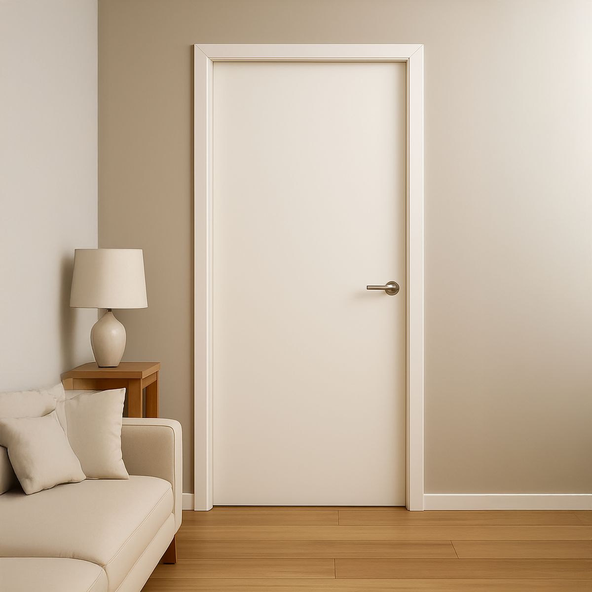 IGAL - Puerta Interior MDF 80x200 cm Baker Blanco