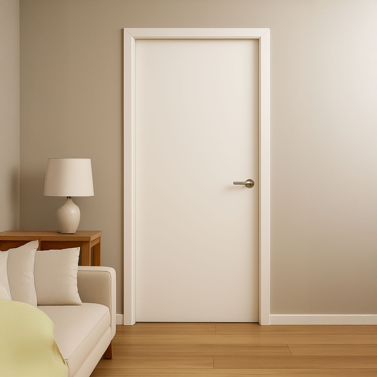 IGAL - Puerta Interior MDF 85x200 cm Baker Blanco