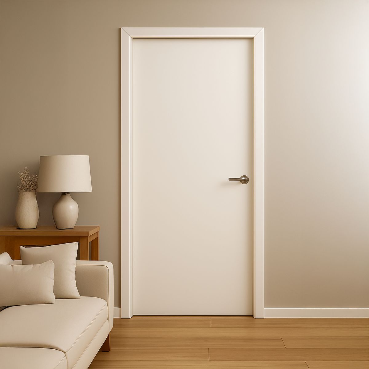 IGAL - Puerta Interior MDF 70x200 cm Baker Blanco