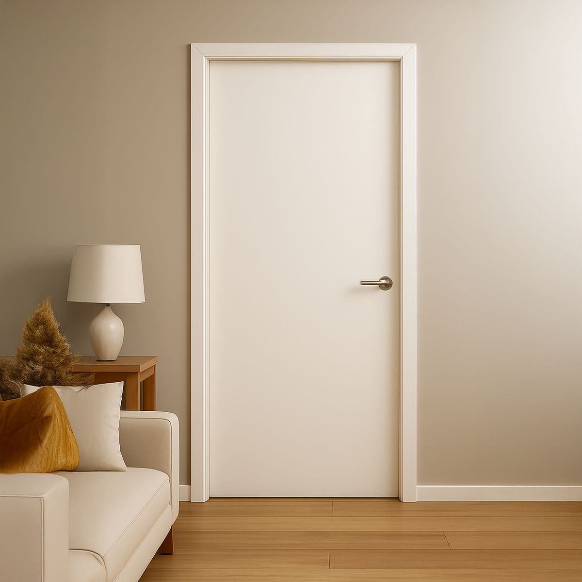 IGAL - Puerta Interior MDF 75x200 cm Baker Blanco