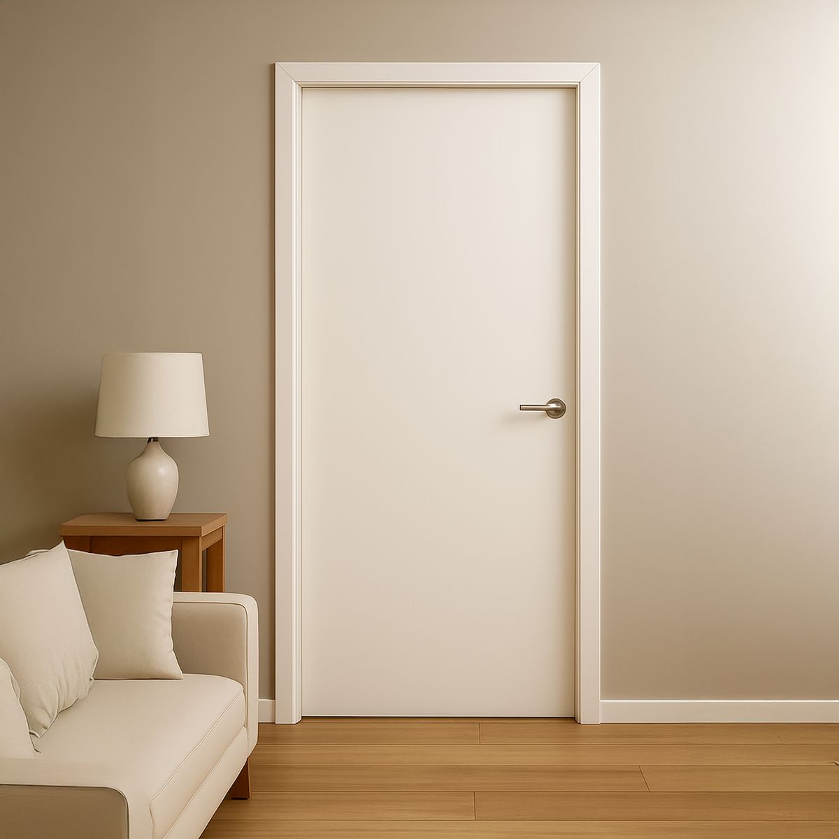 IGAL - Puerta Interior MDF 75x210 cm Baker Blanco