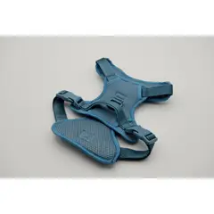 PETIZOOS - Arnés Tela Lycra, Color Celeste, Talla L