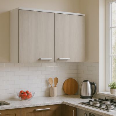 Imagen 2 del producto Mueble de cocina mural 2 puerta 80 cm acacia arena