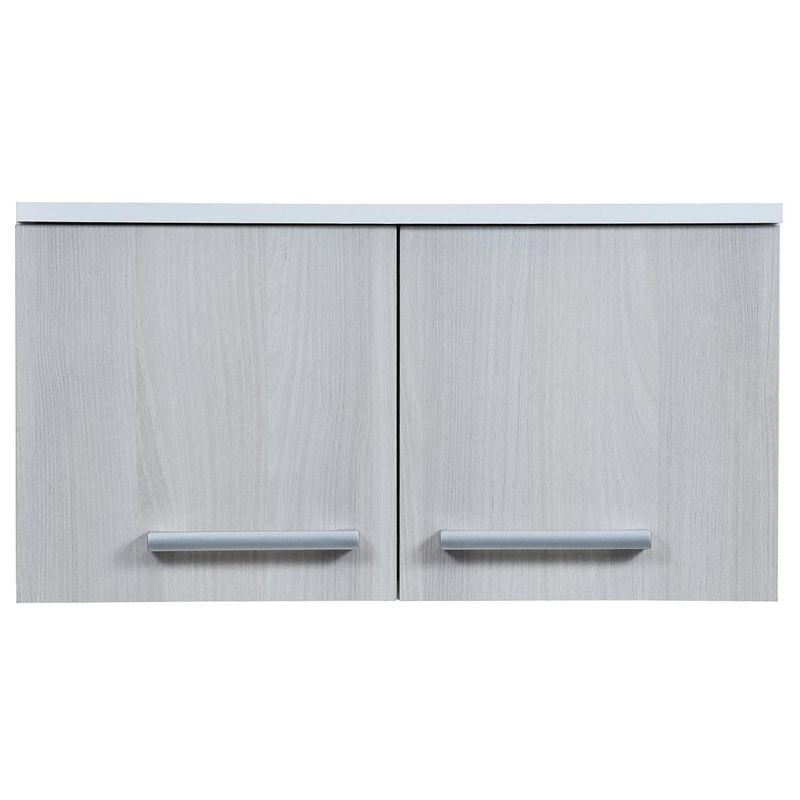 MOBIKIT - Mueble de cocina mural campana 2 puertas 60 cm acacia