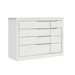 KIDSCOOL - Cómoda 5 Cajón(es) 368.1 137.2x98x48.5 cm Blanco