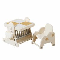 Mesa Multifuncional Infantil Kinder Play Blanco 59x46x52 cm