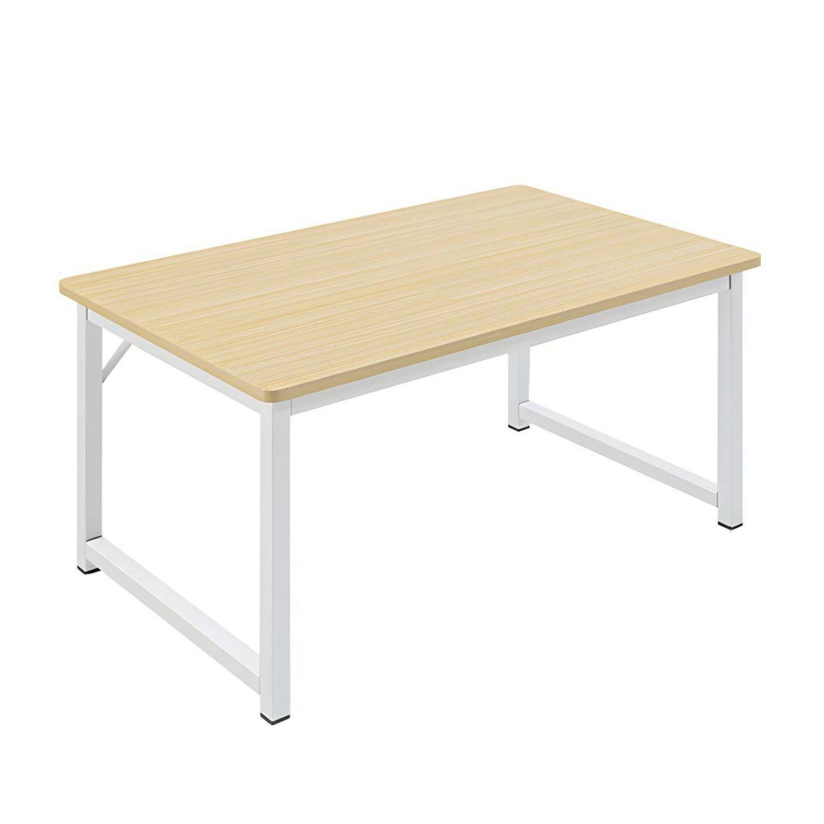 BE DESIGN - Escritorio 452324 Beige blanco 120x73x60 cm