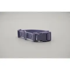 PETIZOOS - Collar tela PVC Special, color lila, talla M