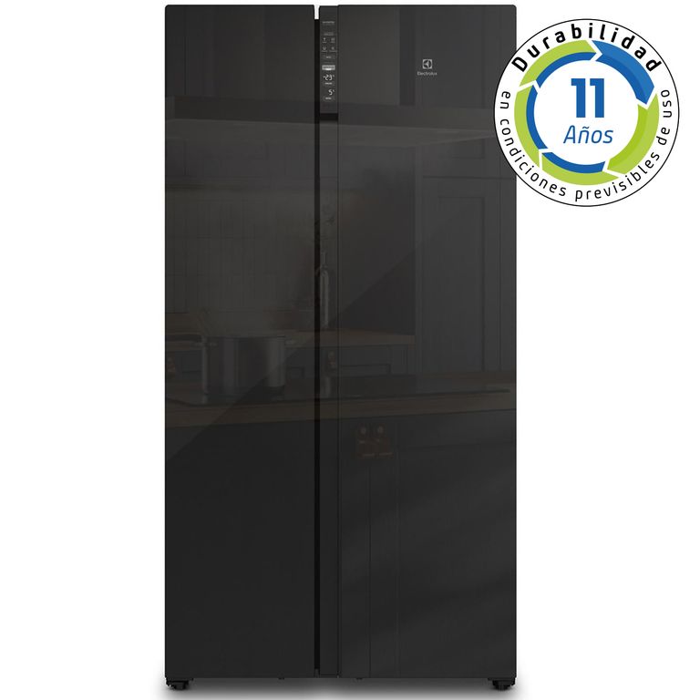 ELECTROLUX Refrigerador 2 Puertas Side by Side No Frost 525 Litros Negro ES5GB