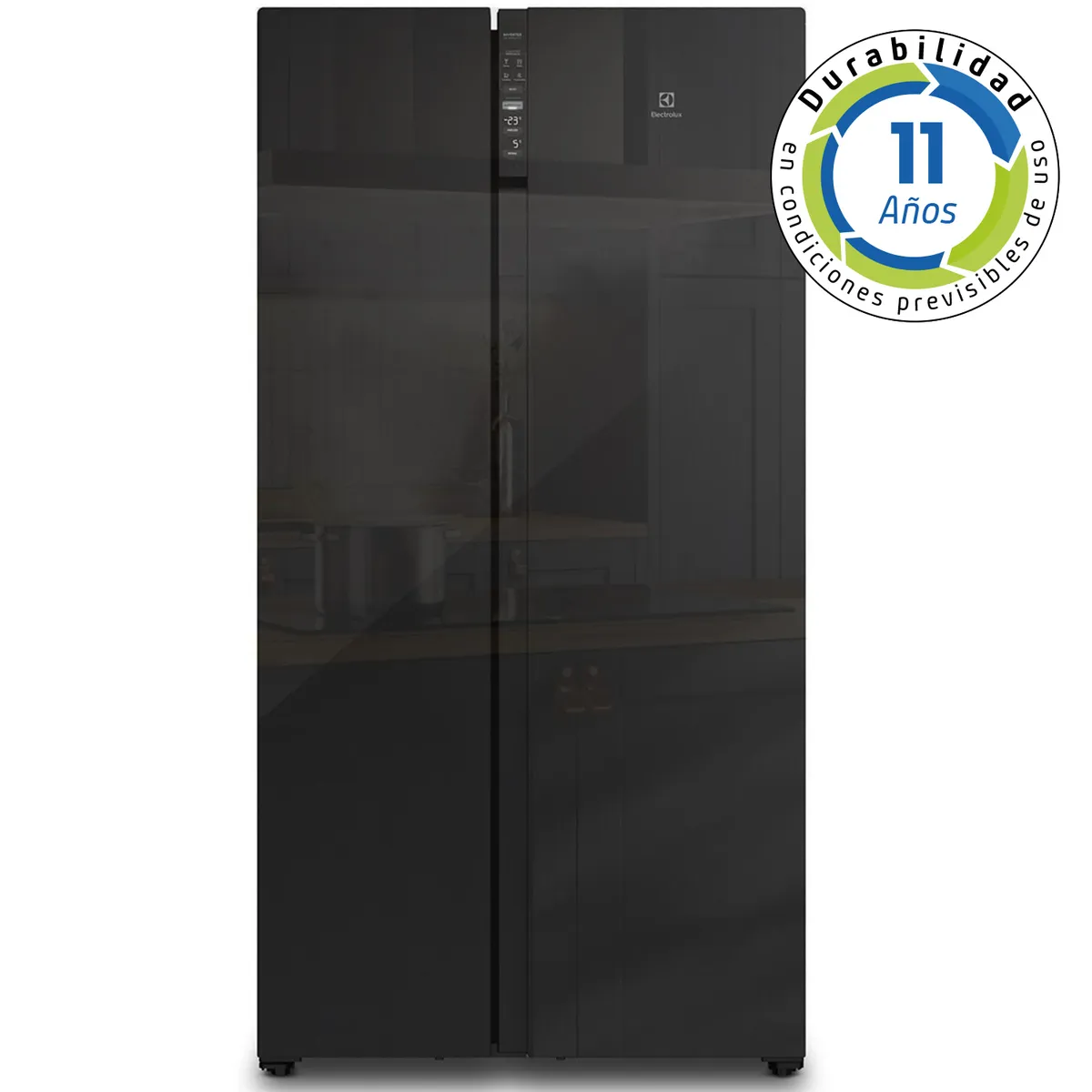 Refrigerador 2 Puertas Side by Side No Frost 525 Litros Negro ES5GB, marca ELECTROLUX - Foto Principal